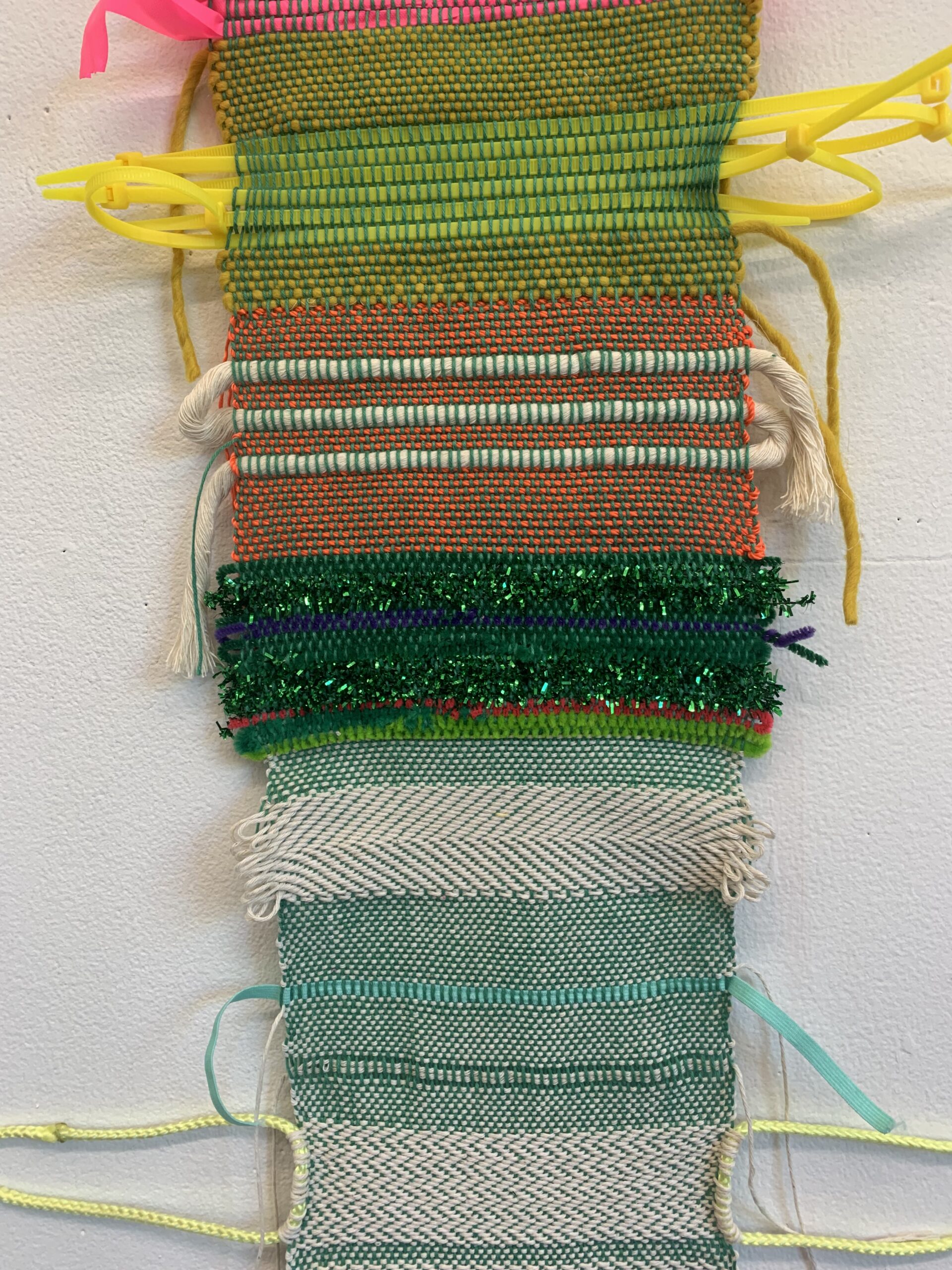 Found Material Weavings